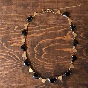 Madewell black & gold necklace